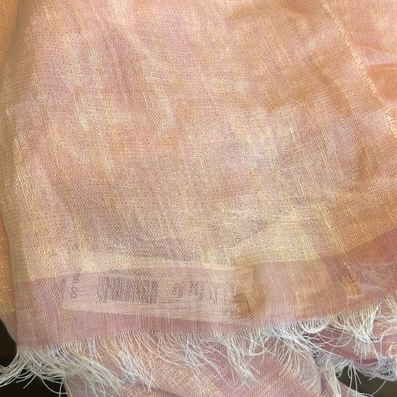 SASSO + SMYTH PINK SCARF - Picture 7 of 8